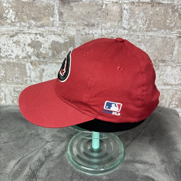 Arizona Diamondbacks Hat Cap Strap Back Red Black MLB Baseball Youth - Picture 2 of 10